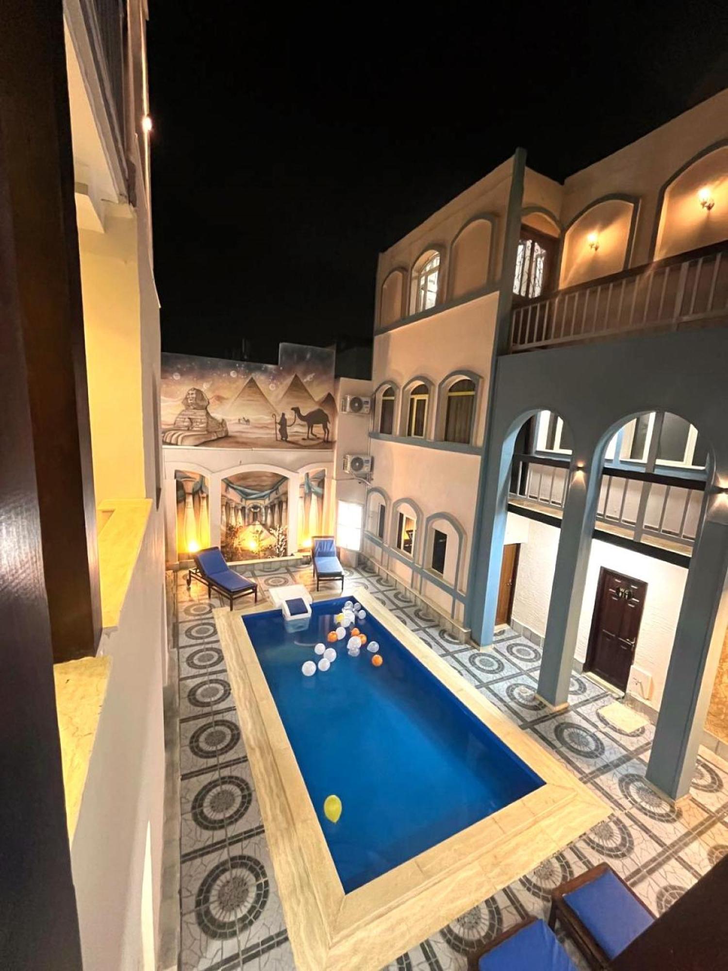 Nun Pyramids Hotel Kafrat al Jabal Exterior photo